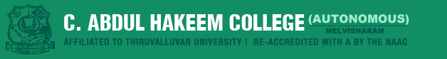 C. ABDUL HAKEEM COLLEGE - AUTONOMOUS
